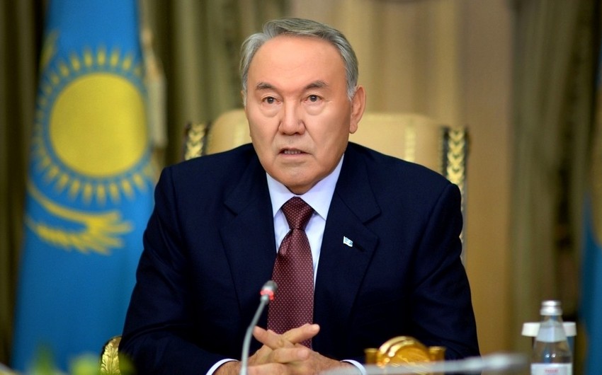 Нурсултан Назарбаев поздравил президента Азербайджана