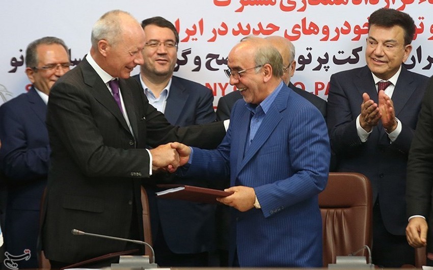 Renault və İran 600 mln. avroluq müqavilə imzalayıb