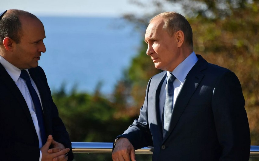 Vladimir Putinlə İsrailin Baş nazirinin görüşü  -