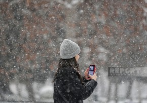 Snow in Baku - PHOTO REPORTAGE