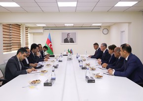 Azerbaijani Minister of Ecology and Natural Resources meets with Iran's Vice President 