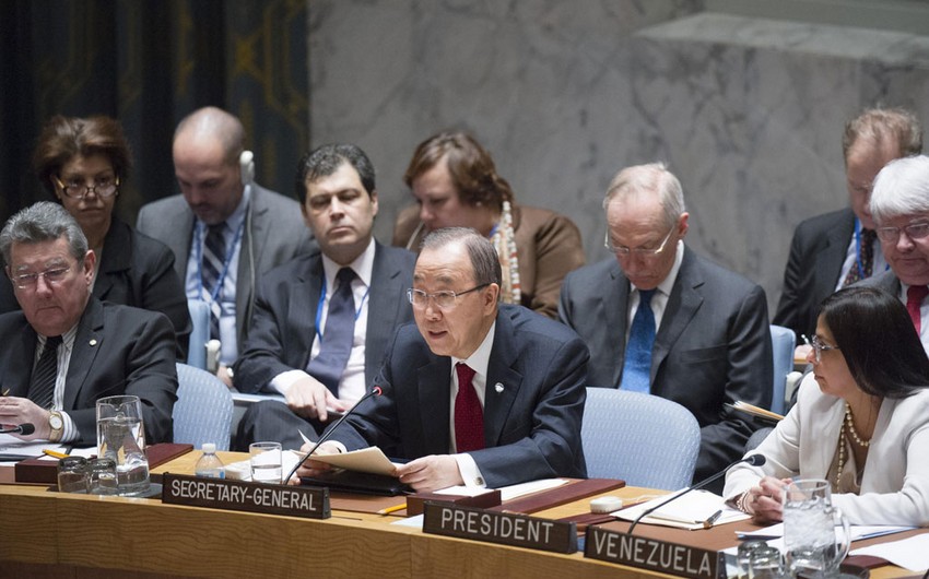 Пан Ги Мун: Нарушения Устава ООН бросают вызов Совету Безопасности
