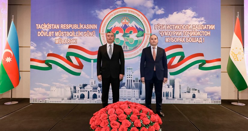 Bakıda Tacikistanın Müstəqillik Gününə həsr olunmuş rəsmi qəbul təşkil edilib