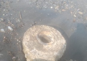 В Каспийском море обнаружена противотанковая мина
