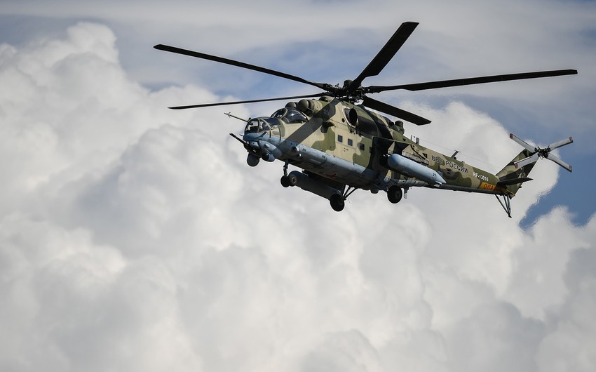 В миротворческой миссии в Карабахе задействуют вертолеты Ми-8 и Ми-24