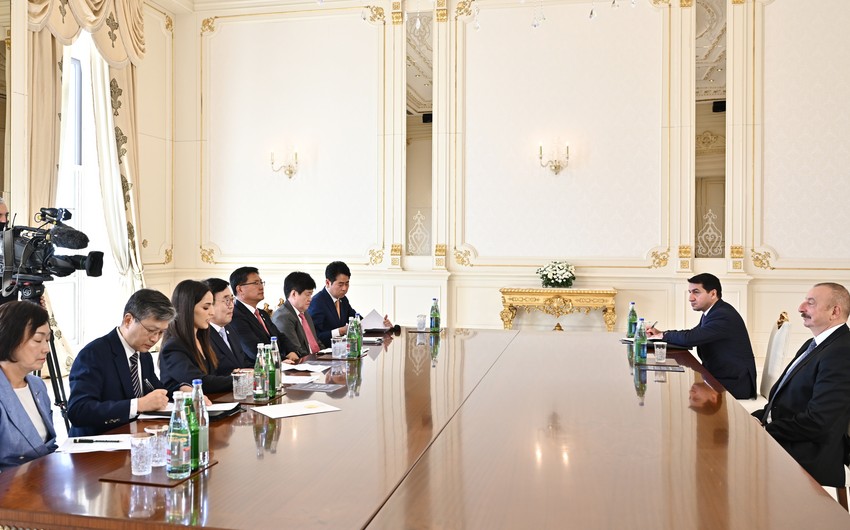 Ilham Aliyev receives special representative of President of Republic of Korea - UPDATED