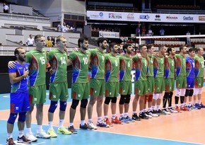 Azerbaijan national volleyball team lost to Turkey in first qualifying match of World Cup