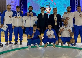 Азербайджанские сумоисты завоевали 11 медалей на чемпионате Европы
