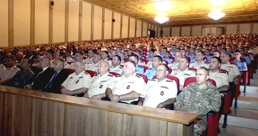 Naxçıvanda ilk milli hərbi hissənin yaradılmasının ildönümü münasibətilə tədbir keçirilib