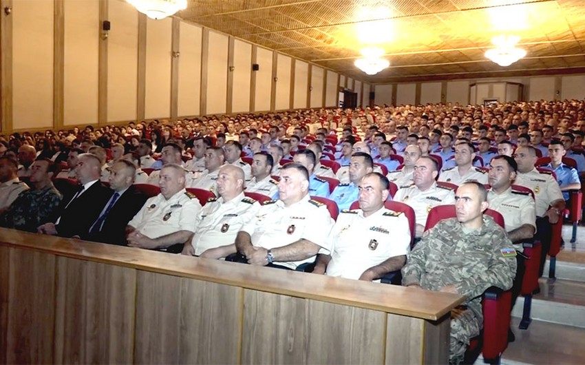 Naxçıvanda ilk milli hərbi hissənin yaradılmasının ildönümü münasibətilə tədbir keçirilib