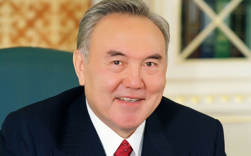 Kazakhstan's first president congratulates Azerbaijani leader