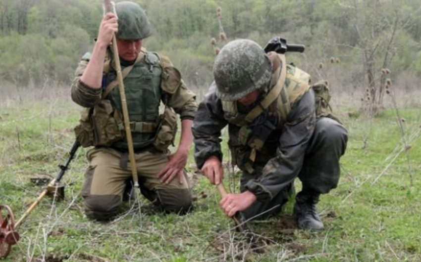 125 mines and UXO revealed and cleared in the territory of Azerbaijan last month