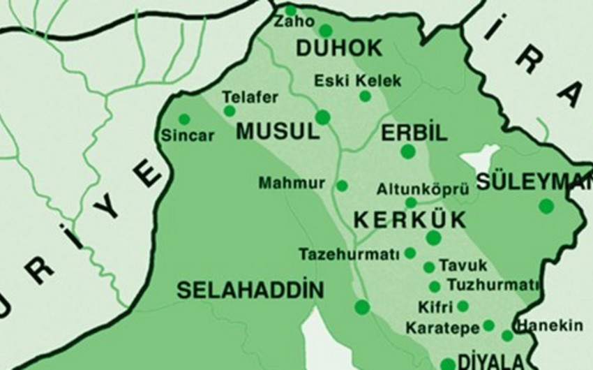 Iraqi army bombing ISIS-controlled Turkmen territory