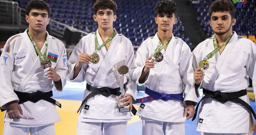 Azərbaycan cüdoçuları Avropa Kubokunda 4 medal qazanıb