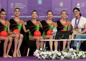 Azərbaycan yığması bədii gimnastika üzrə gənclər arasında dünya çempionatında daha bir bürünc medal qazanıb