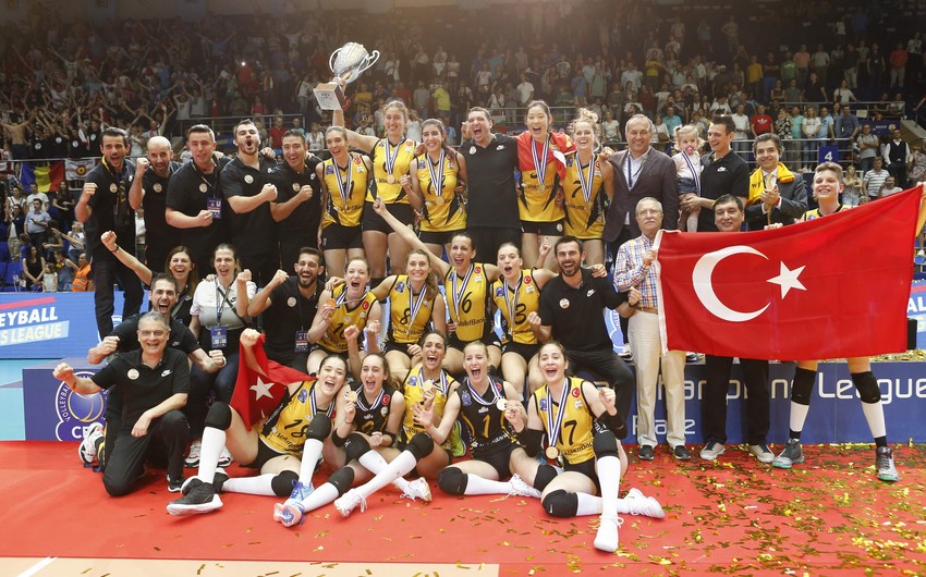 Türkiyənin voleybol klubu Çempionlar Liqasının qalibi olub