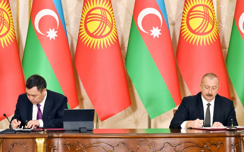 Azerbaijani-Kyrgyz documents signed
