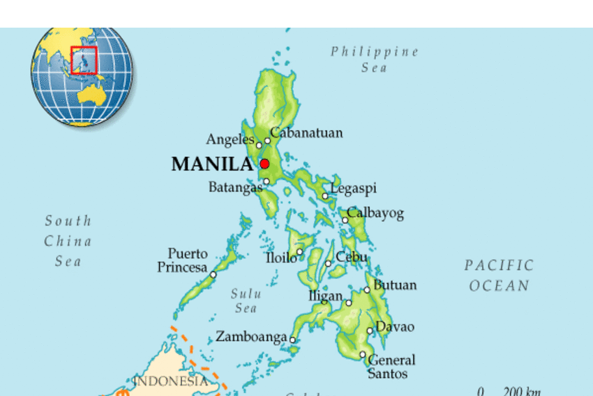 Землетрясение силой более 6 балов произошло у берегов Филиппин