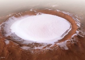 Russian and European scientists found huge stocks of ice on Mars