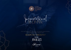 Baku to host Global Woman Summit 