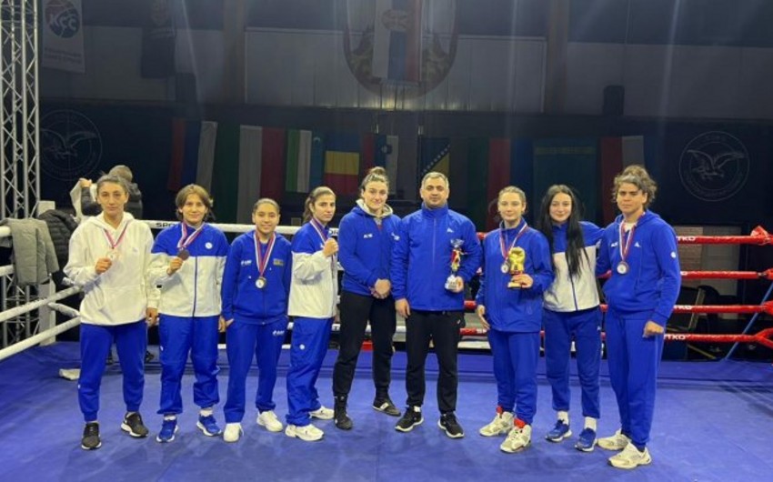 Азербайджанские спортсменки завоевали 7 медалей на Кубке наций по боксу