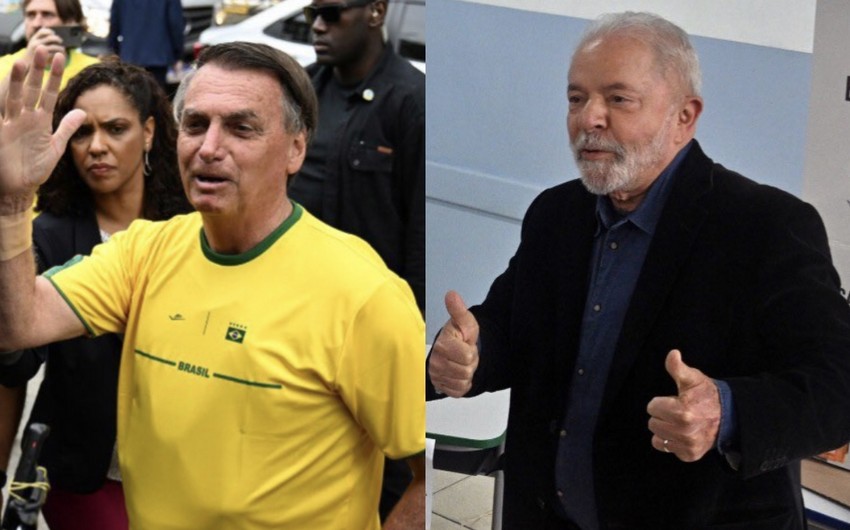 Lula da Silva və Bolsonaru Braziliyada prezident seçkilərinin ikinci turuna yüksəliblər