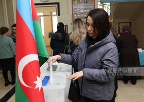 38.57% of voters cast their votes at presidential elections in Azerbaijan as of 12:00