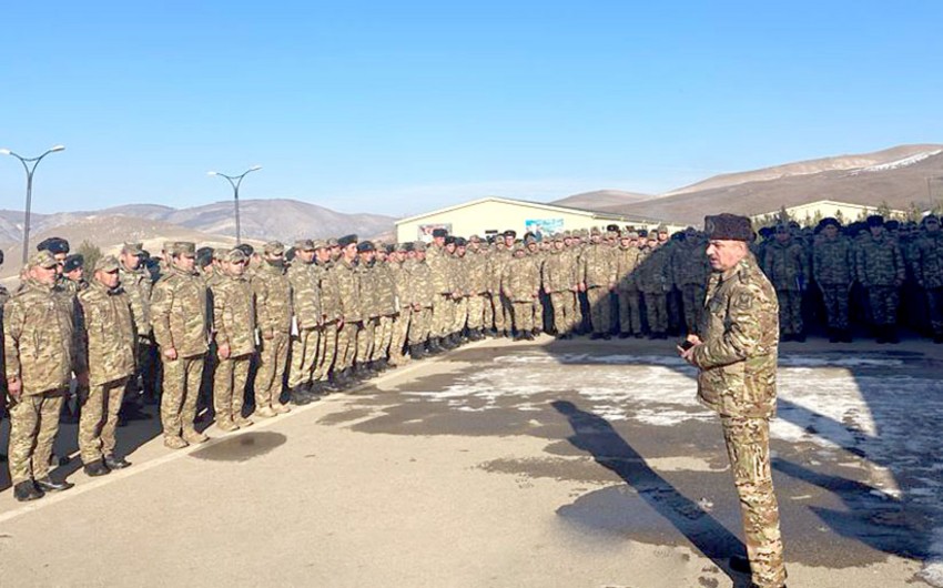 Conversations on moral-psychological topic held with Azerbaijani army servicemen