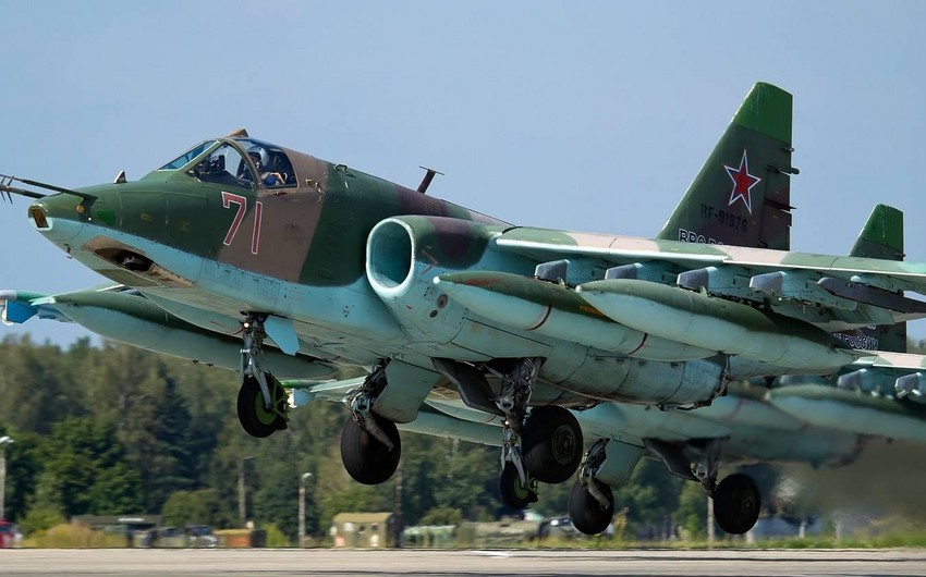 Ukraine claims downing of another Russian Su-25 | Report.az