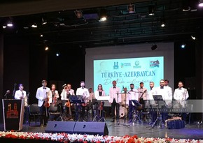Ərzurumda Türkiyə-Azərbaycan dostluq konserti keçirilib