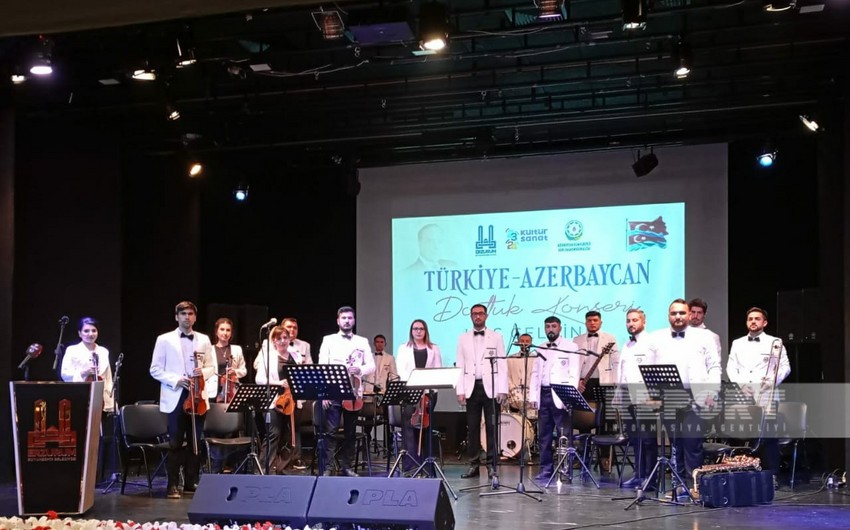Ərzurumda Türkiyə-Azərbaycan dostluq konserti keçirilib