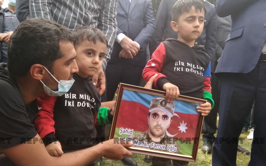 Martyred serviceman of Azerbaijani Army buried in Masalli
