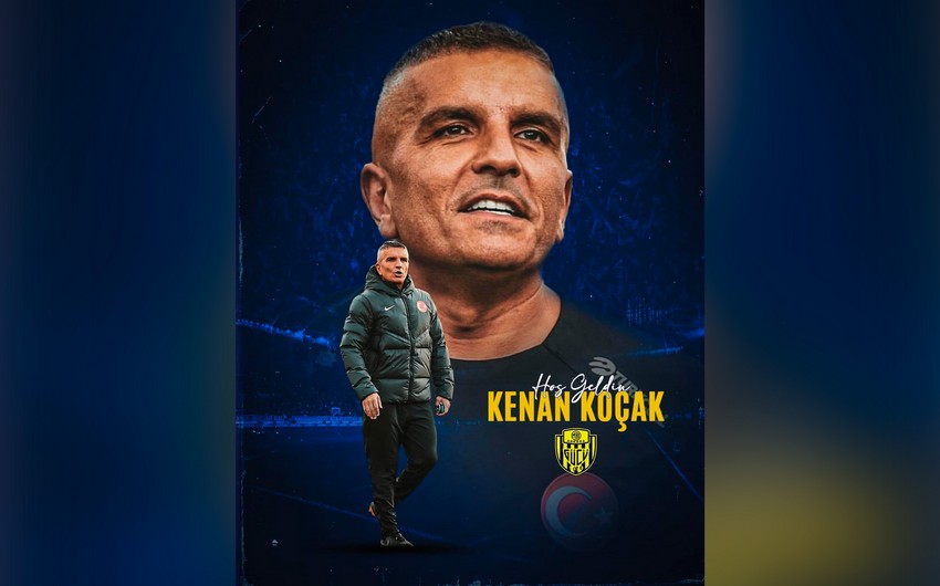 Renat Dadaşovun çıxış etdiyi Ankaragücü klubunun yeni baş məşqçisi açıqlanıb