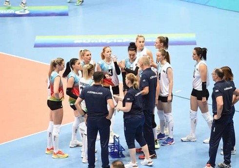 Женская сборная Азербайджана по волейболу проиграла в полуфинале Исламиады