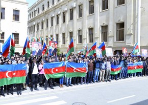 ​Rally to support Azerbaijani army was held at BHOS