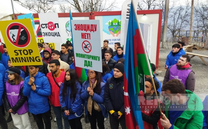 Экоакция на дороге Ханкенди-Лачын продолжается 99 дней: требования остаются неизменными
