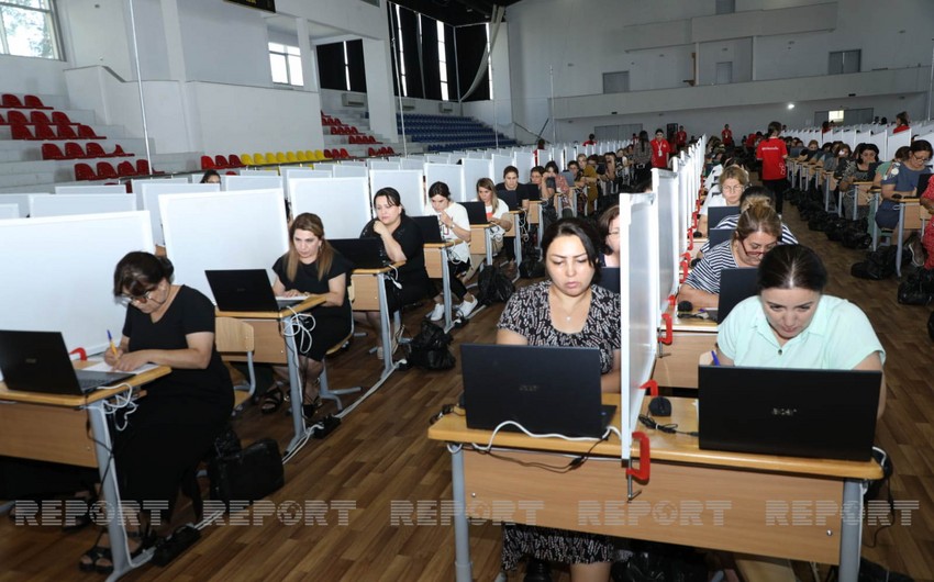 Sabahdan müəllimlərin sertifikatlaşdırma imtahanlarının test mərhələsi başlayır