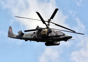 Russian Ka-52 helicopter shot down in Ukraine
