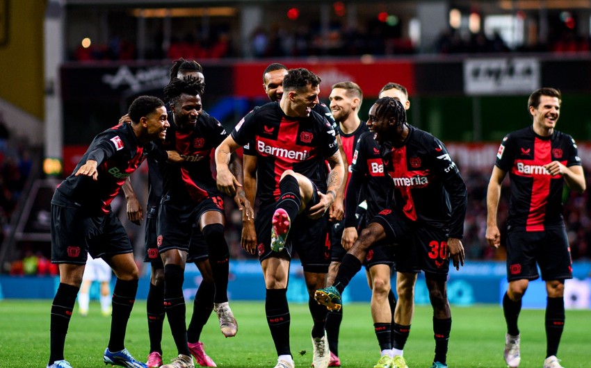 Qarabag’s Europa League opponent Bayer Leverkusen set new Bundesliga record