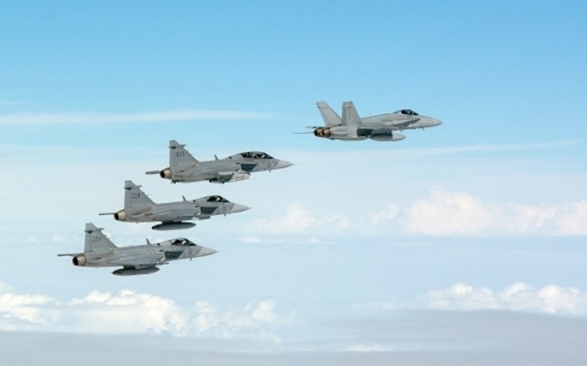 Finland starts major exercise of Air Force involving Swedish military