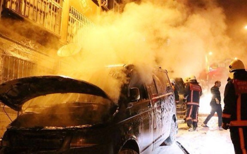 В городе Мальмё на юге Швеции за ночь сгорело 15 автомобилей