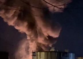 Luqanska dronlarla hücum olub, neft anbarı vurulub