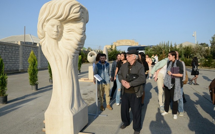 Heydər Əliyev Fondunun təşkilatçılığı ilə “Daşın nəğməsi” II Beynəlxalq heykəltəraşlıq simpoziumu keçirilib