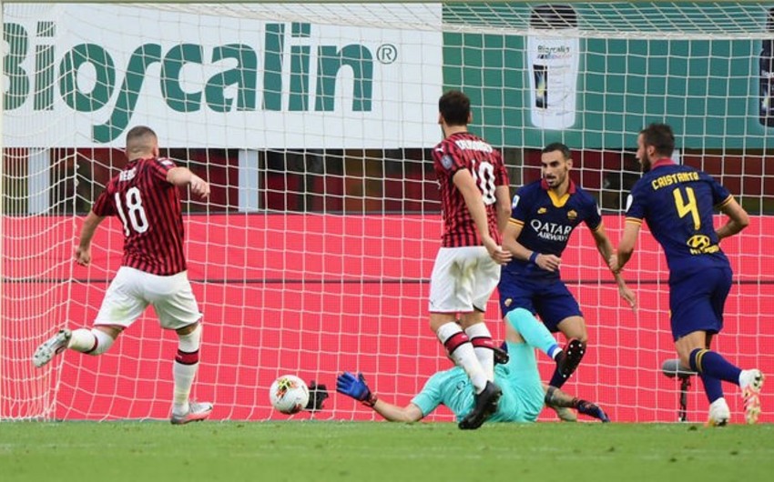 Серия А: Милан победил Рому