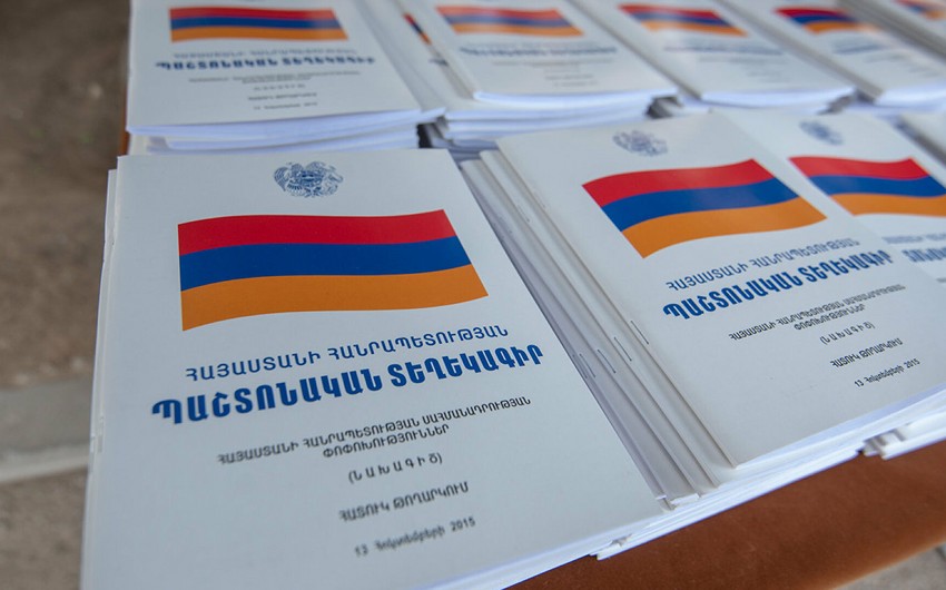 Armenia names members of council for constitutional amendments