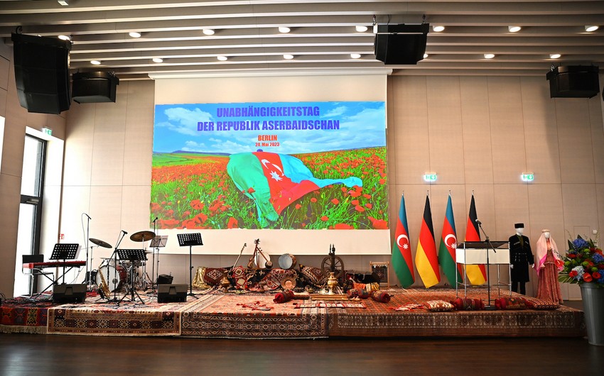 В Берлине отметили День независимости Азербайджана