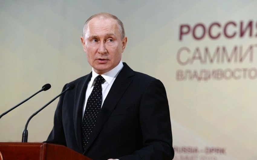 Vladimir Putin Ukraynadakı prezident seçkisinə münasibət bildirib