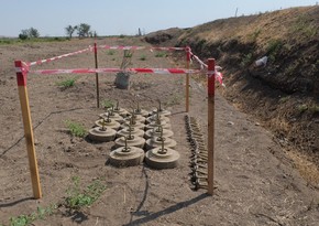 “Araz Vadisi İqtisadi Zonası” Sənaye Parkının ərazisi minalardan tam təmizlənib