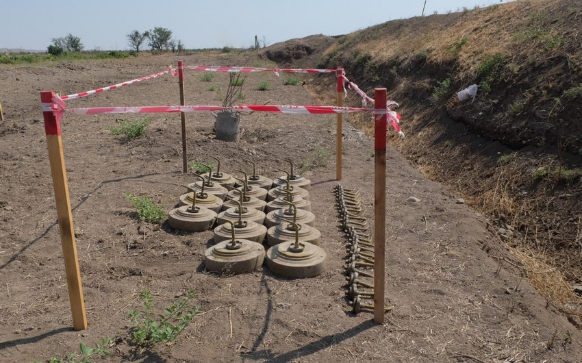 ANAMA says 17 mines found in Azerbaijan's liberated territories