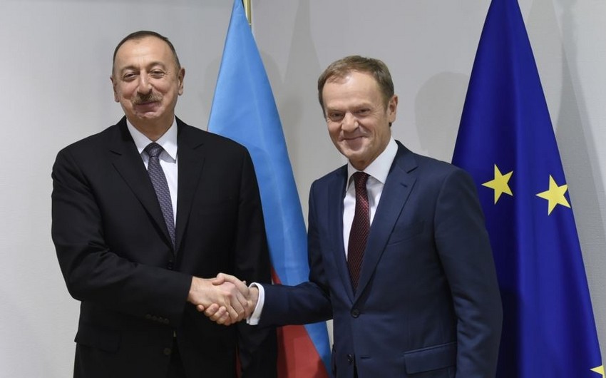 Президент Ильхам Алиев: Азербайджан придает особое значение всестороннему развитию связей с Европейским Союзом